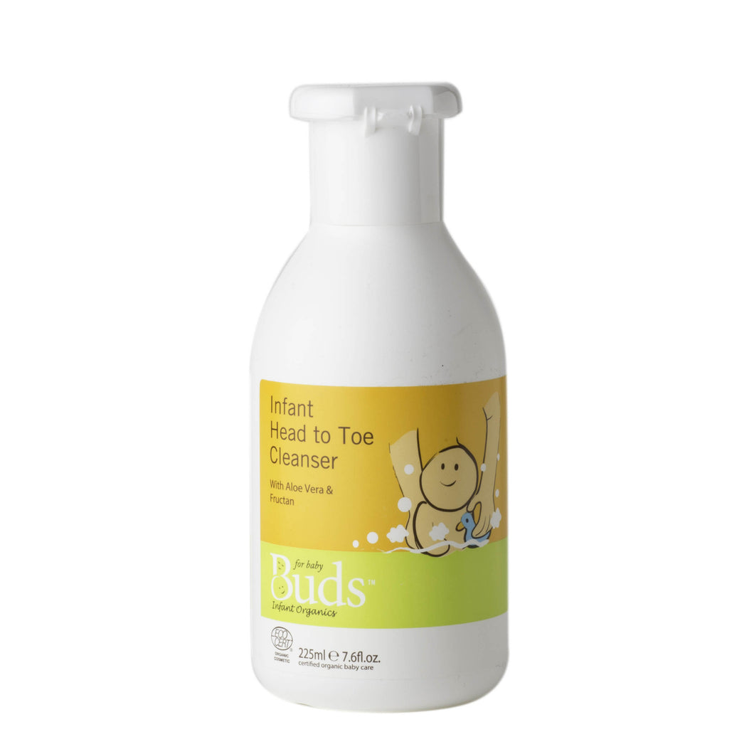 Buds Organics Infant Head To Toe Cleanser 225ml