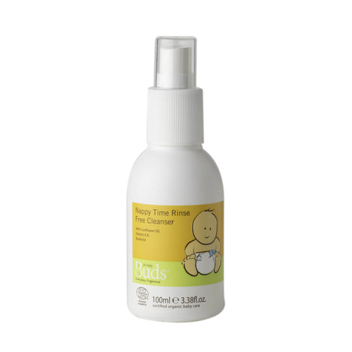 Buds Organics Nappy Time Rinse Free Cleanser 100ml