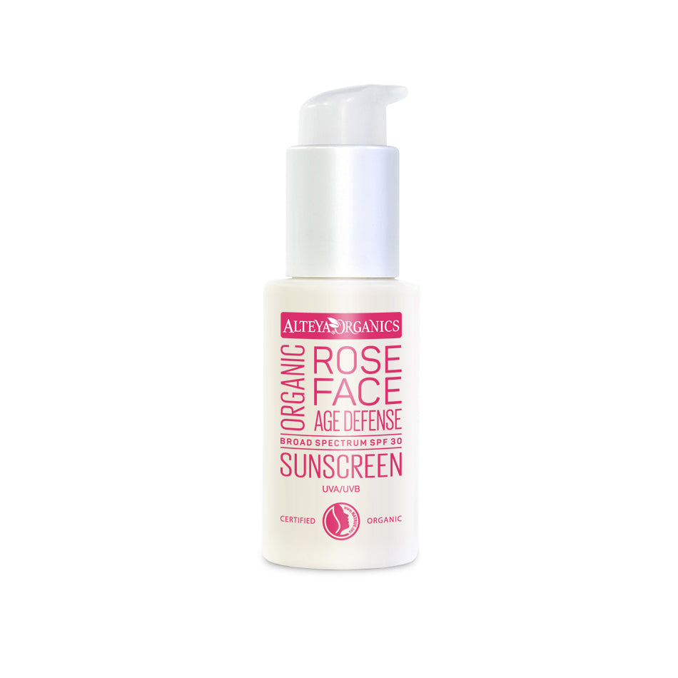 Alteya Organics - Organic Rose Face Sunscreen SPF30 50ml