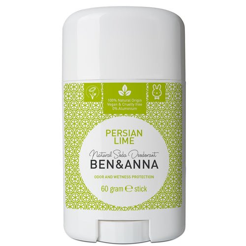 Ben & Anna Natural Soda Deodorant - Persian Lime 60g