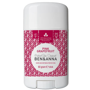 Ben & Anna Natural Soda Deodorant - Pink Grapefruit 60g